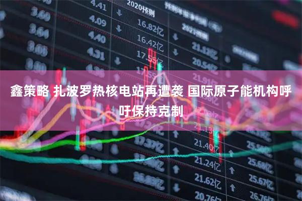 鑫策略 扎波罗热核电站再遭袭 国际原子能机构呼吁保持克制
